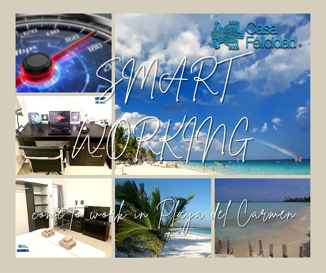 *** Alojamento de Acomodação e Pequeno-almoço Casa Felicidad B&B Room & Kitchen Playa del Carmen México